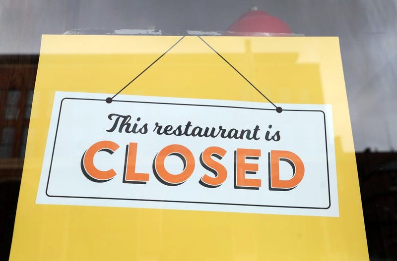 Closed restaurant