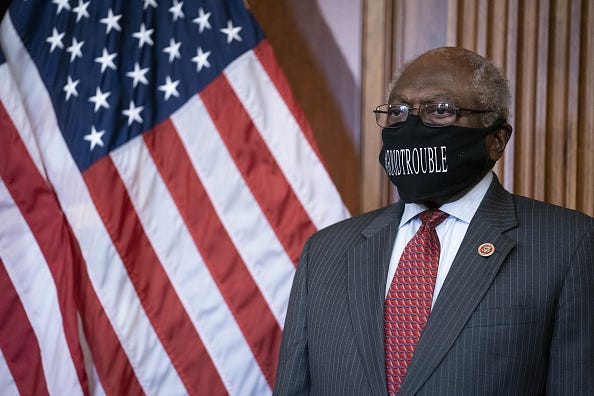 House Majority Whip James Clyburn, a Democrat from South Carolina