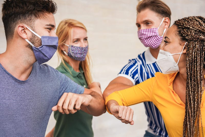 Mask Wearing Younger People