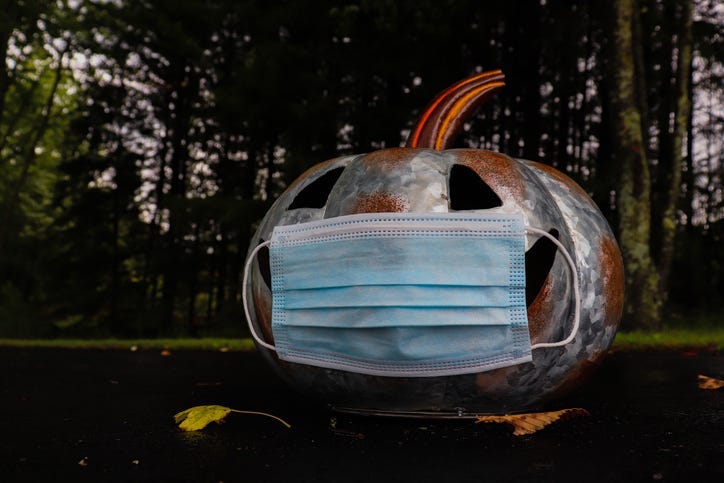 Pumpkin mask