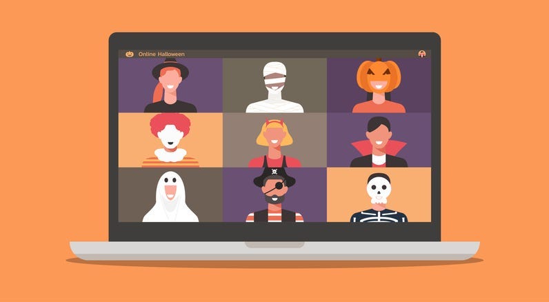 virtual trick or treating app