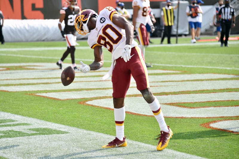 Touchdown por Dontrelle Inman #80 WFT