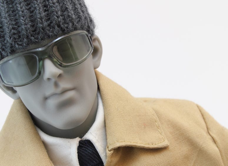Mannequin, Dummy, Beanie, Hat, Sunglasses, Winter Jacket