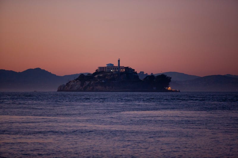 A view of Alcatraz on January 11, 2012 in San Francisco, California.