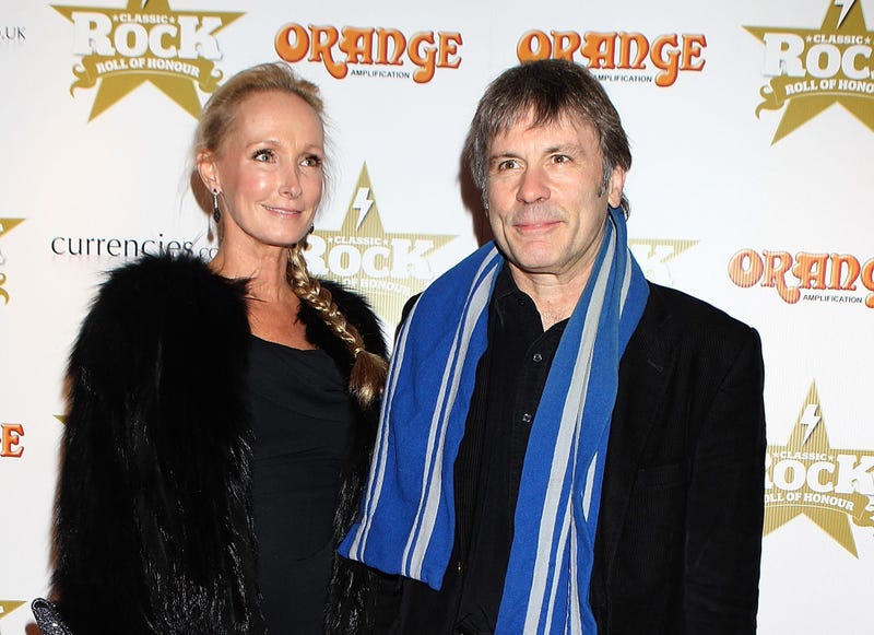 Iron Maiden's Bruce Dickinson and wife Paddy Bowden