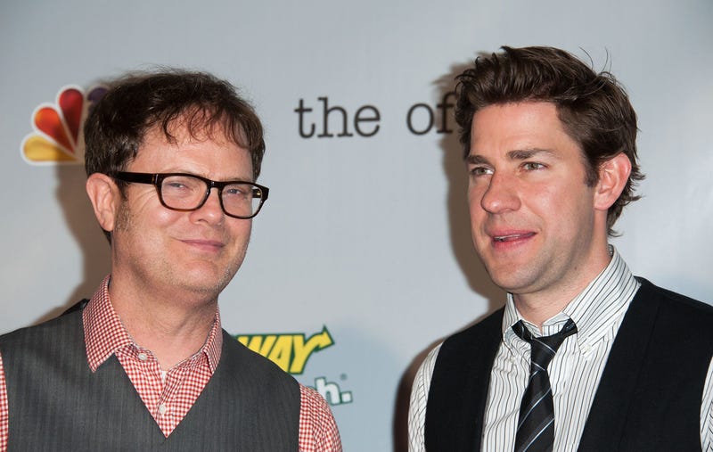 Rainn Wilson and John Krasinski