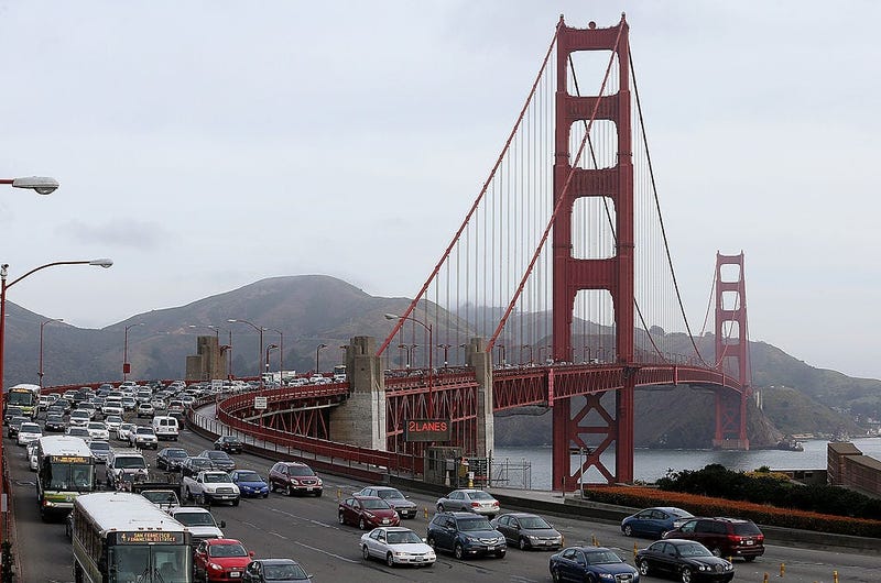 Golden Gate Bridge Traffic