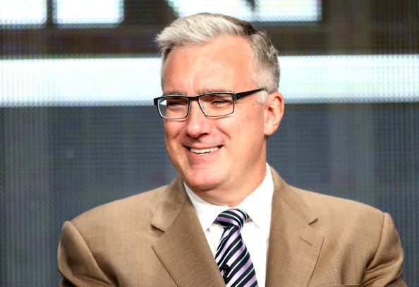 TV Personality Keith Olbermann speaks onstage during the Olbermann panel at the ESPN portion of the 2013 Summer Television Critics Association tour at the Beverly Hilton Hotel on July 24, 2013 in Beverly Hills, California.