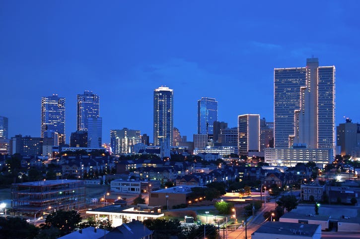 downtown Fort Worth