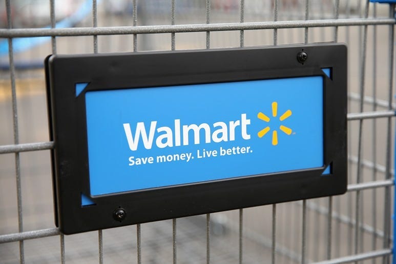 Walmart shopping cart