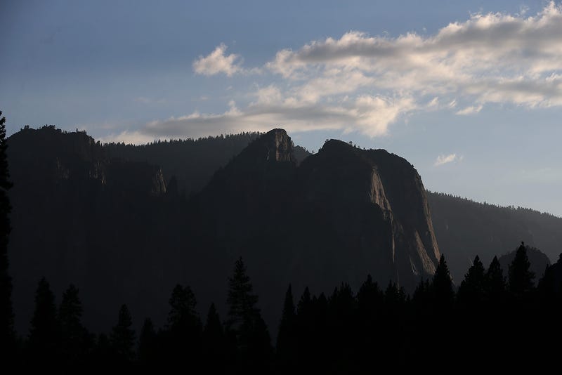 YOSEMITE NTL PARK, CA - AUGUST 28: A view of the Yosemite Valley on August 28, 2013 in Yosemite National Park, California.