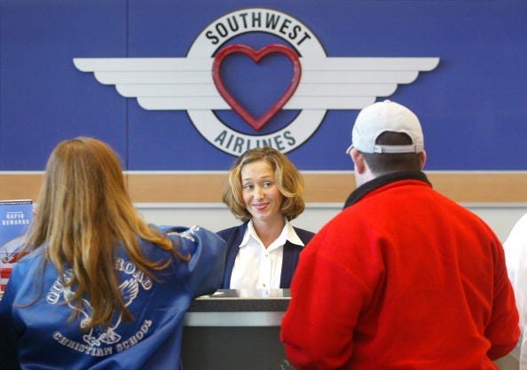 Southwest Airlines Flight Attendant