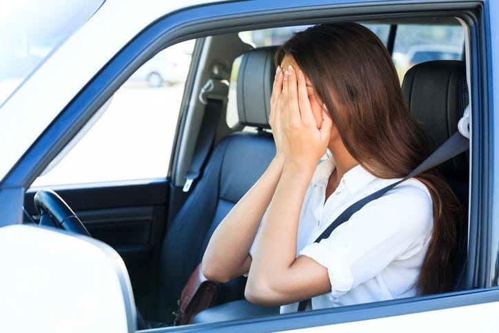 Sad Driver