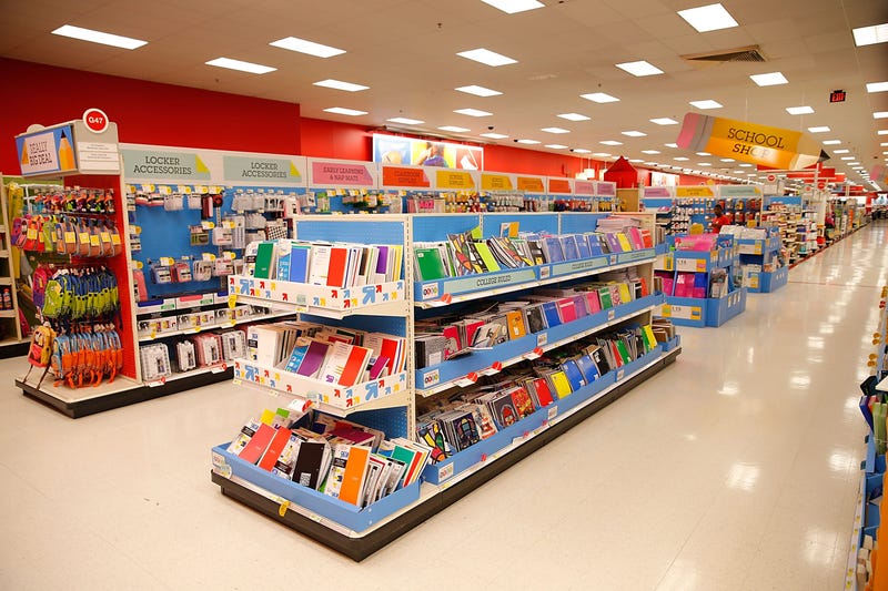 Back to school shopping