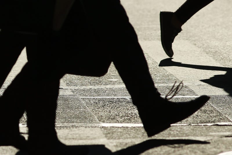 Pedestrians cross the intersection of 3rd Avenue and 14th Street, one of Manhattan's most dangerous crosswalks for pedestrians, on October 27, 2014 in New York City.