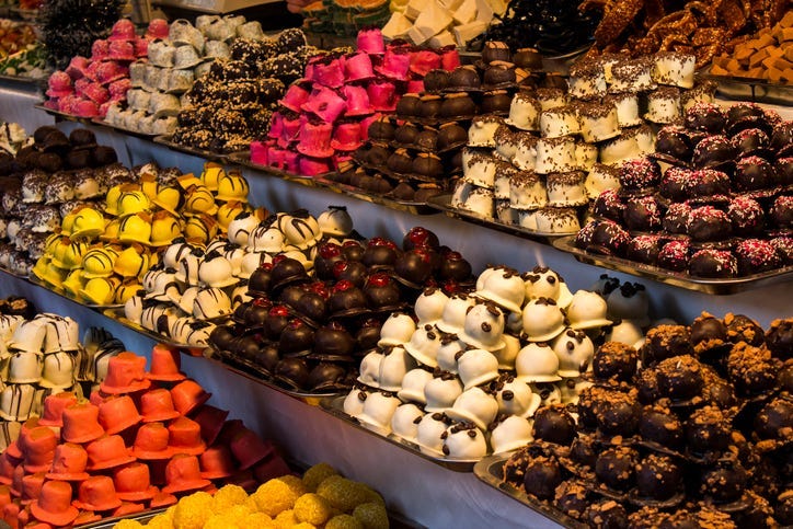 Sweets and cookies