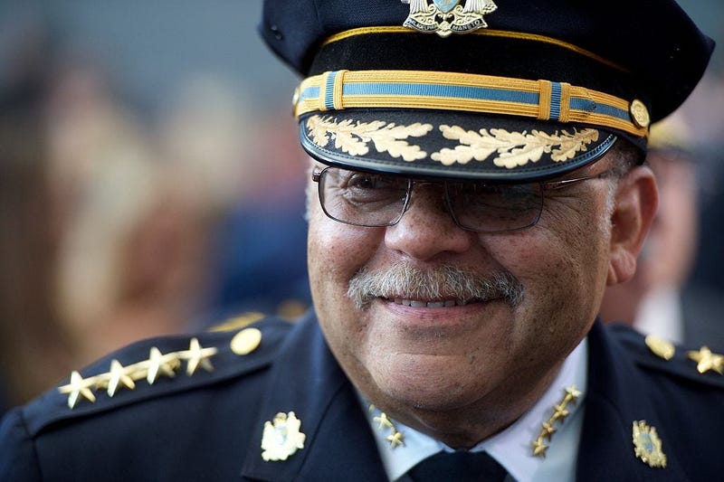 Philadelphia Police Commissioner Charles H. Ramsey May 18, 2015 in Camden, New Jersey.