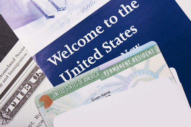 Immigration Welcome Letter, Green Card