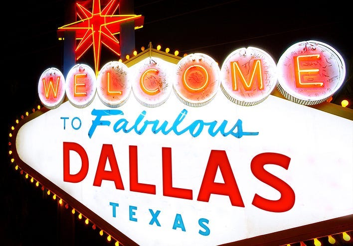 Welcome to Dallas (signal like Las Vegas)