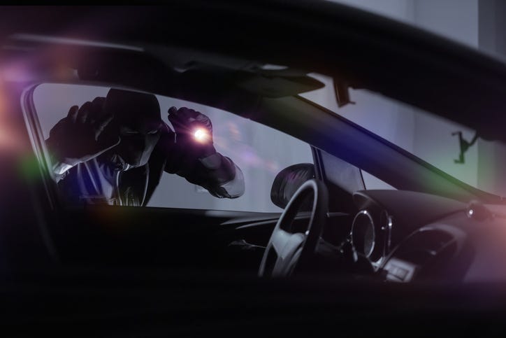 Car burglar