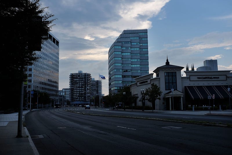 Downtown Stamford is viewed on September 9, 2015 in Stamford, Connecticut.