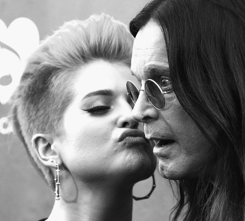 ozzy and kelly osbourne