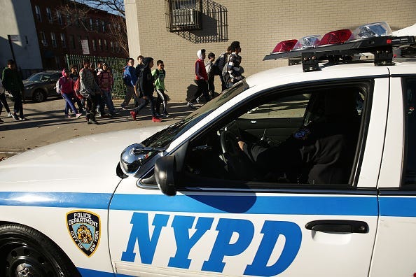 NYPD squad car, file image.