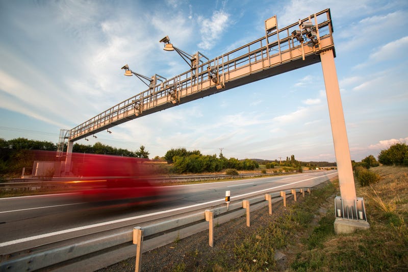 Cashless tolls