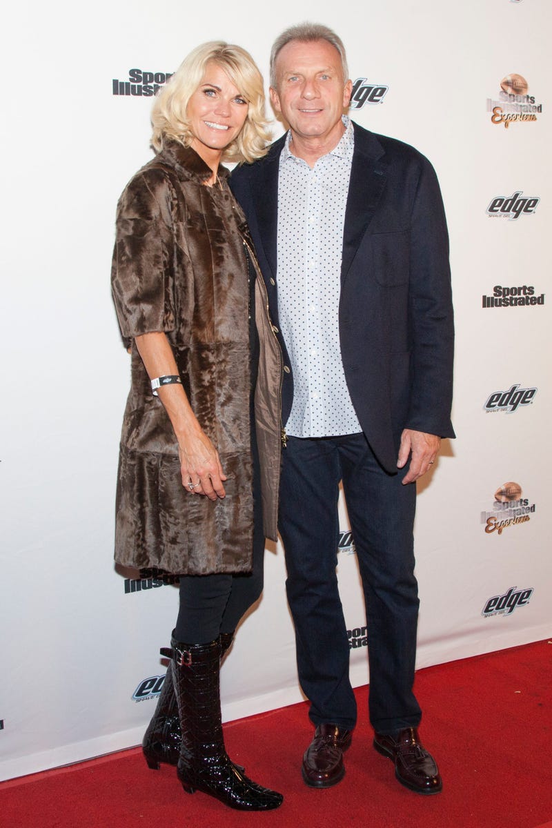 Joe Montana and wife