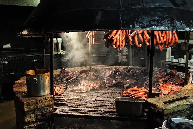Texas Style, Barbecue Pit
