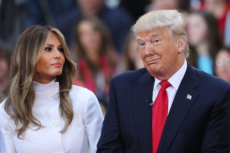 Trump Melania (GETTY)