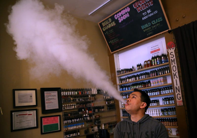 E-cigarette vaping