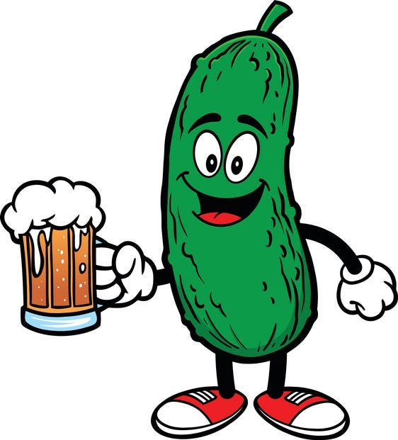 Pickle with Beer