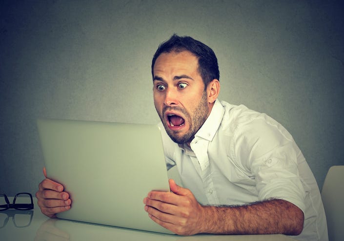 Shocked Man