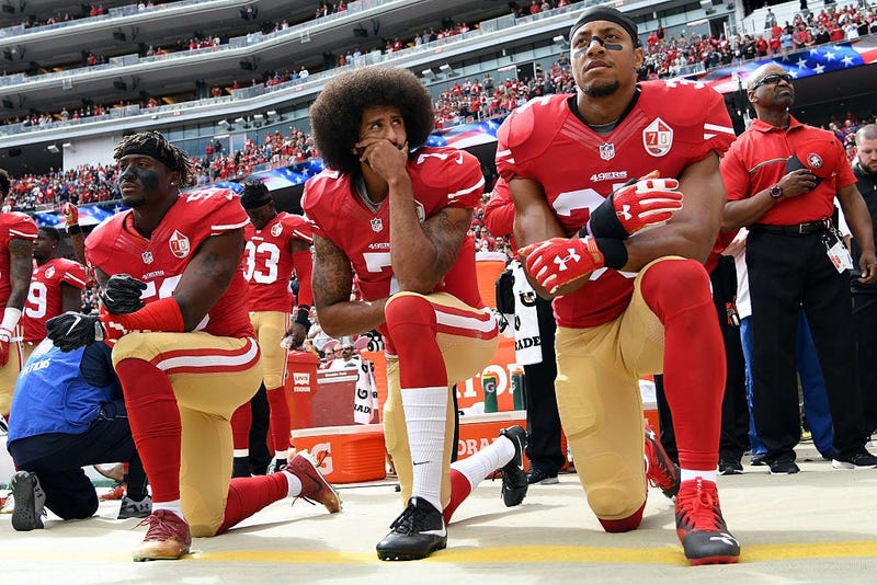 Colin Kaepernick GETTY