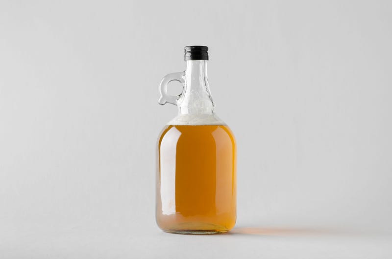 Growler of beer