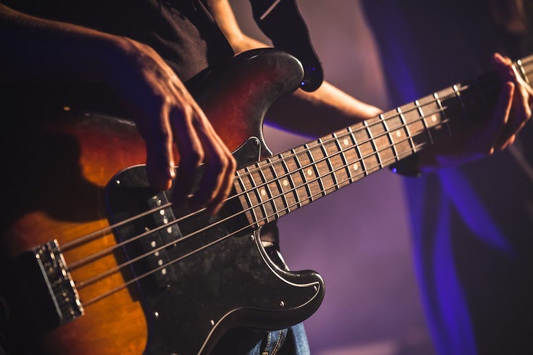 Bass, Guitar, Music, Instrument, Playing, Finger Picking