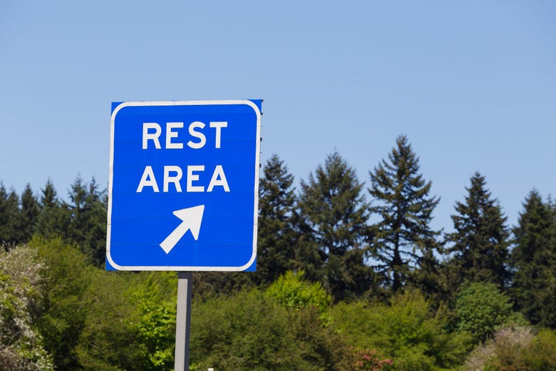 Rest Area Sign