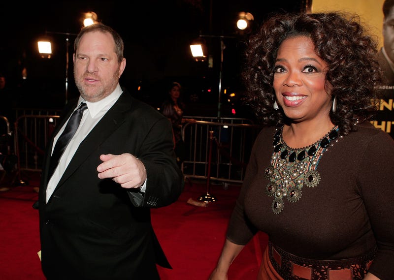 Twitter users have called out Oprah for her friendship with Harvey Weinstein.