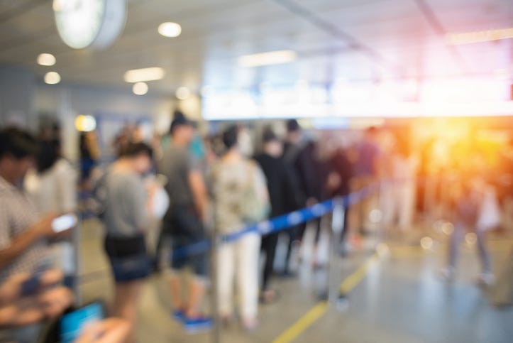 Airport Security, TSA Line