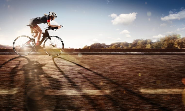 Fast cyclist