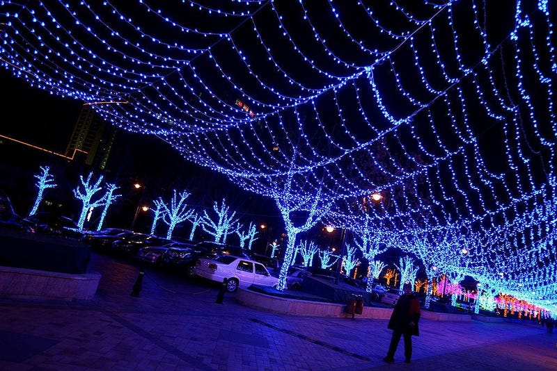 christmas lights