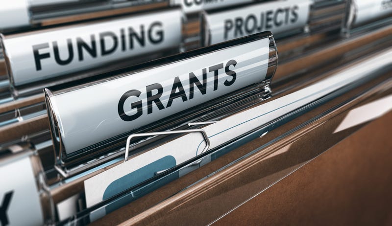 Seeking Grants for an Association, a Small Business or for Research - stock photo