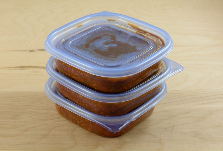 Sauce, Leftovers, Tupperware, Food, Frozen