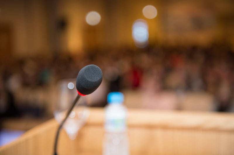 City Council Podium, Microphone