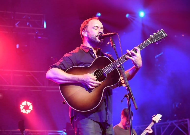 Dave Matthews Band leads the fan voting