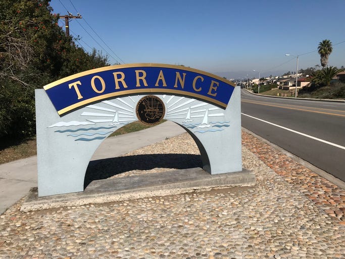 Torrance sign GETTY