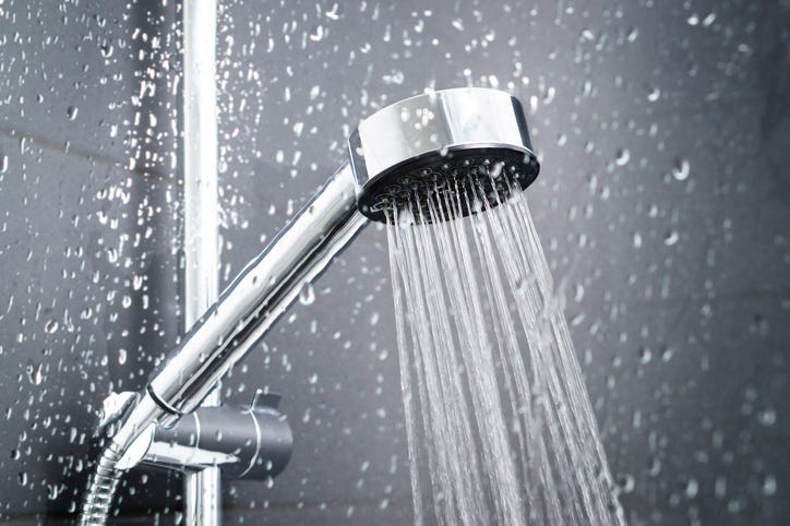 diy shower