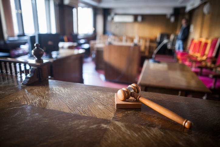 courtroom.