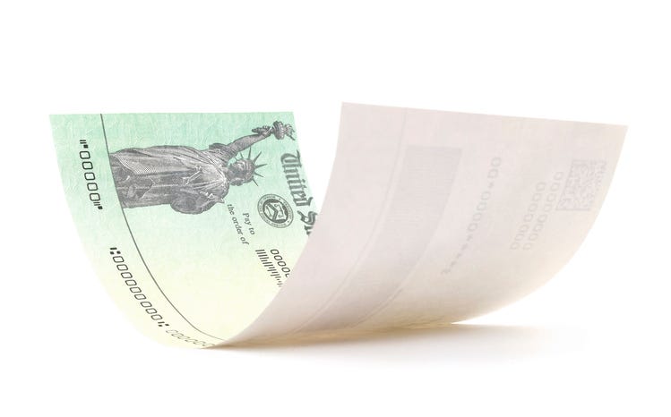Government Check, Stimulus Check